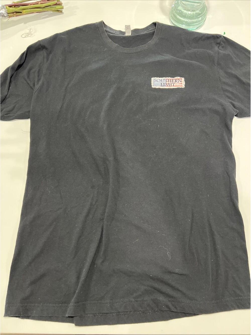 Southern Limit Short Sleeve Graphic T-shirt XL Men's Black